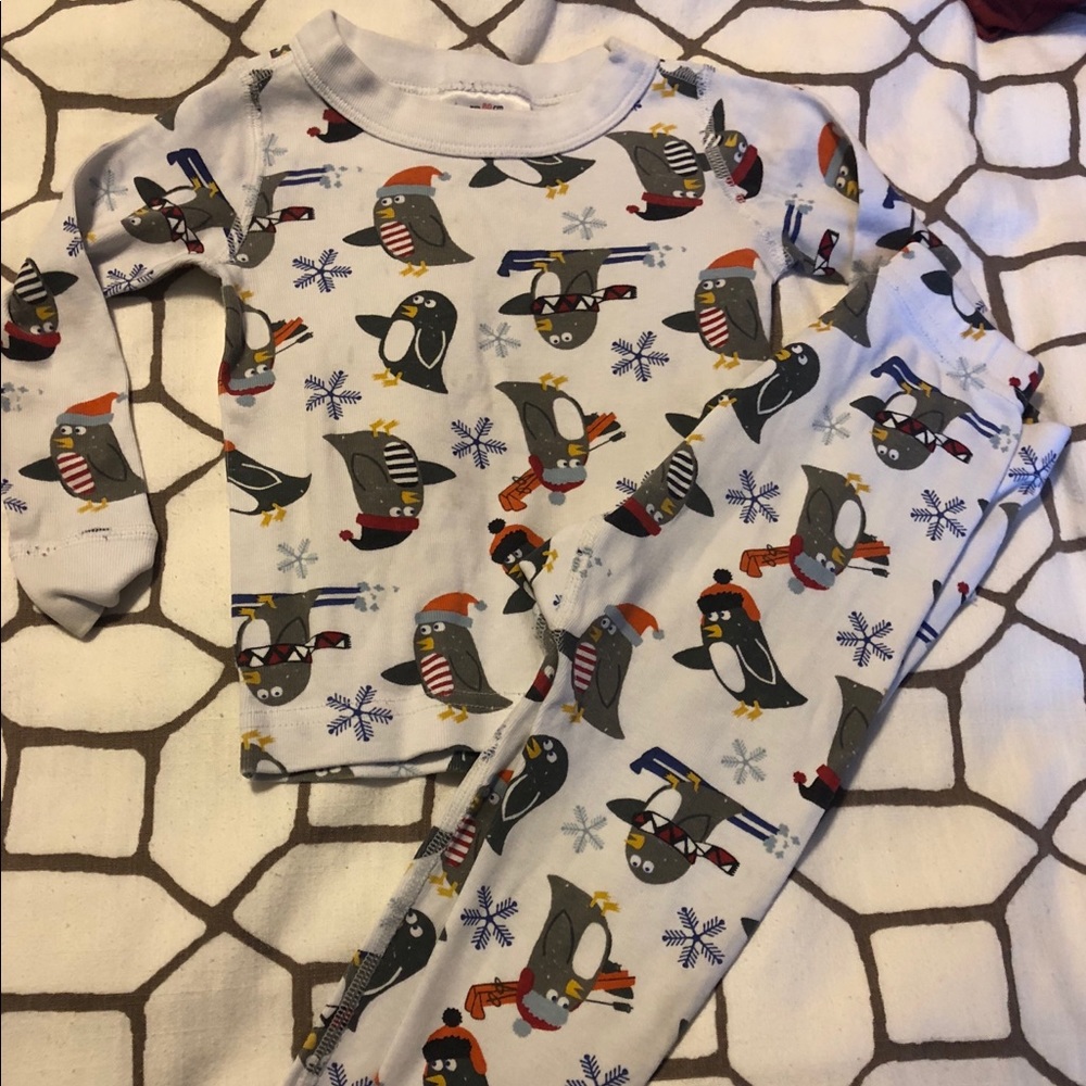 Hanna size 80 penguin long Johns